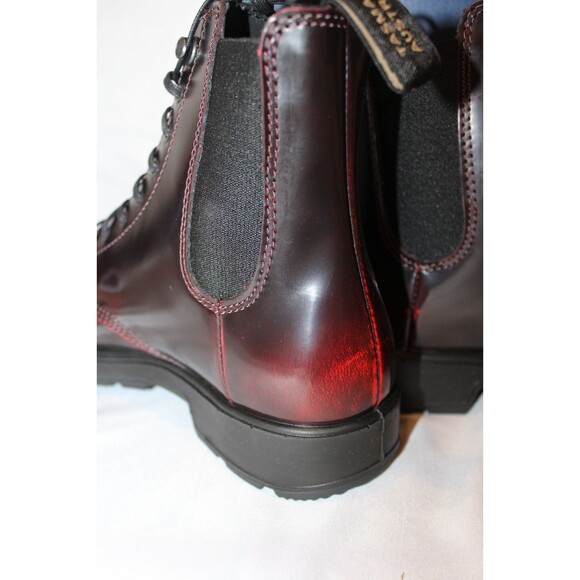 Blundstone Women's Leather Lace Up Gore Boots 2220 Bordeaux NIB - Picture 4 of 7